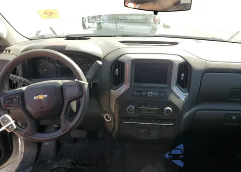 2024 Chevrolet Silverado C1500 from USA, damaged, VIN 3GCNAAEK4RG130262